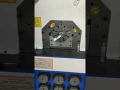 Contrôle PLC Deux pouces en spirale de tuyau de tuyau machine de pressage grande force tête d'ouverture large