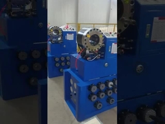 Machine de rabattement de tuyau hydraulique