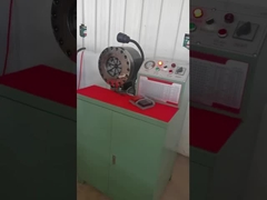 Appuyez sur le bouton manuel de la pomme de crimping machine de crimping tuyau machine haute précision