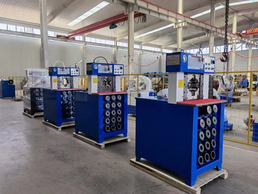 Un bon prix. 3 puissance CBK-120 de contrôle de commande numérique par ordinateur du sertisseur 5.5KW de tuyau de climatisation de pouce grande en ligne