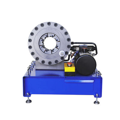 Modèle de rabattement de l'Allemagne de machine du tuyau hydraulique semi automatique 30mpa de sertisseur de tuyau de Hydraulique 12V nouveau