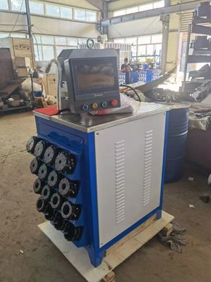 Un bon prix. 3 presse à mouler hydraulique de bride de tuyau de pouce 5.5kw 4kw CBK-120 en ligne