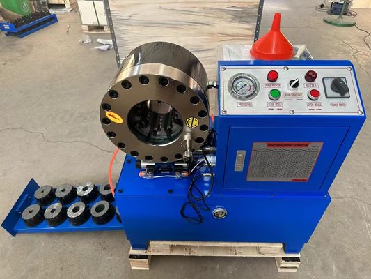 machine de rabattement de tuyau de 245Kg DX68 avec la dimension 730*480*740 millimètre de Max Opening 114mm