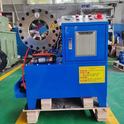 Un bon prix. DX68 Machine de crimpage de tuyau 10 ensembles de matrices de précision à ouverture maximale de 114 mm Conception compacte en ligne