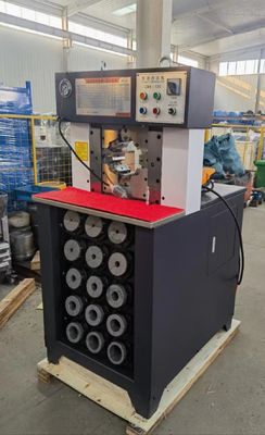Un bon prix. PLC machine de crimping de tuyau à courant alternatif pour une pression plus élevée Max ouverture 158mm en ligne