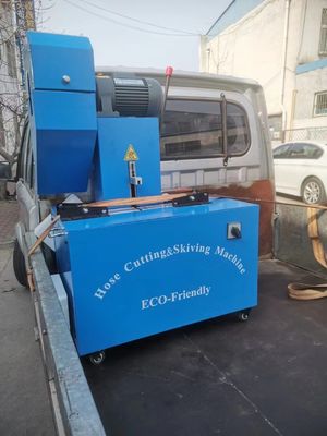 Un bon prix. Coupe précise avec une machine de coupe de tuyau 350*2,8 mm en ligne