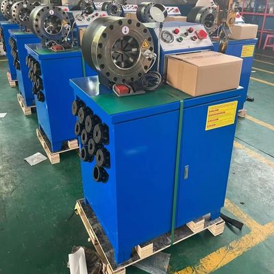 Machine de crimping de tuyau en caoutchouc de 310 kg Crimping efficace avec 200 pièces/h Efficacité du travail