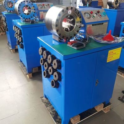 Machine de frottement de tuyau hydraulique électrique à haute pression 31,5mpa Productivité 200 pièces/h