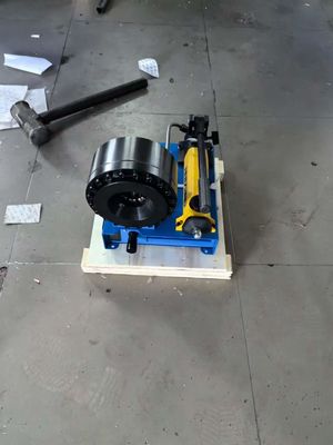 1 pouce machine manuelle de crimping de tuyau pour la vitesse de crimping rapide 10pcs/h et le soutien et les services
