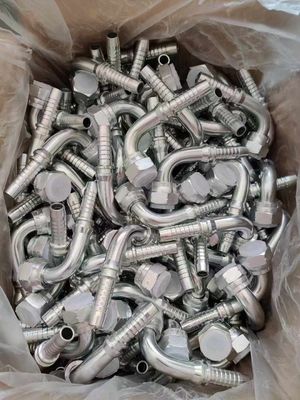 Matériau de base différent 00400 raccords de tuyaux hydrauliques en acier inoxydable en cuivre en laiton tuyaux hydrauliques en ferrule