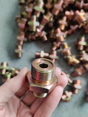Acier inoxydable de grande taille et acier au carbone à fil raccords de tuyaux hydrauliques en acier inoxydable adaptateur de fil personnalisé