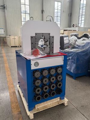 Un bon prix. Système de commande PLC avec changement rapide de moules outils machine hydraulique de pressage de tuyau 7.5kw machine hydraulique de crimping de tuyau en ligne
