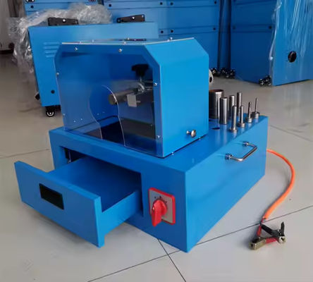 12v 2 pouces de mandrin de coupe de tuyau 10 pièces Machine de coupe de tuyau 530*480*500mm tuyau Skiving et peeling machine