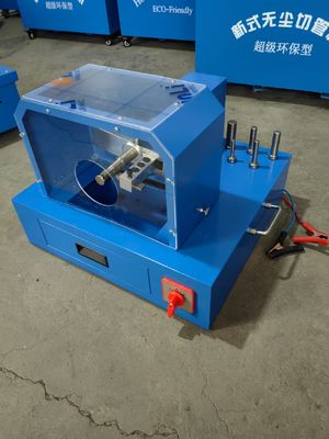 Machine électrique de 12v 1/4' à 2' de taille de tuyau Hydraulique de tuyau de skiing machine avec puissance de moteur 0,4 kW tuyau de pellicule machine de chargement de voiture