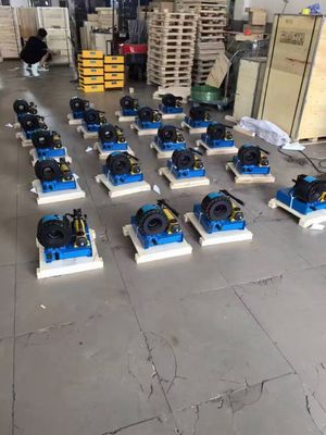 Un bon prix. 320*380*280mm 1 pouce 7 matraques machine de crimping de tuyau manuel Facile à utiliser et à entretenir/Crimper de tuyau en ligne