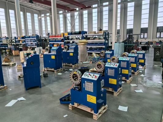 Un bon prix. Crimping précis DX68 Machine de crimping de tuyau 10 Die 2 pouces De 6 à 51 mm ± 0,01 mm 600T Force de crimping 245Kg en ligne