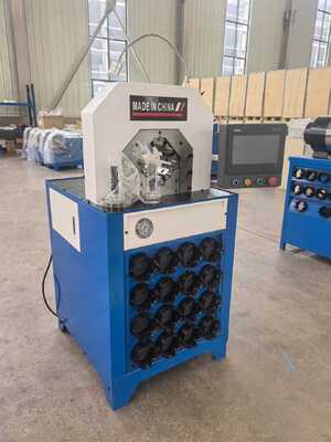 Un bon prix. 3 Inch Hydraulic Hose Crimping Machine with 300pcs/h Work Efficiency 4KW Motor Power and 1000T Crimping Force en ligne