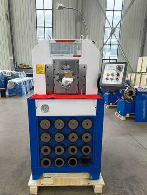 Un bon prix. 3 Inch Hydraulic Hose Crimping Machine with 1000T Crimping Force 31.5MPA Rated Pressure and 6-76mm Crimping Range en ligne