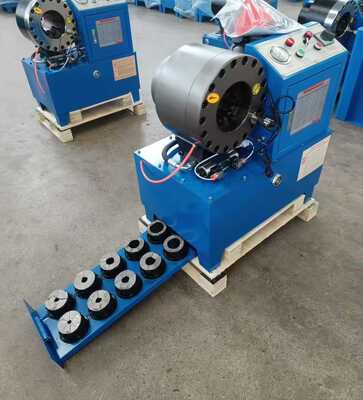 Sertisseuse de flexibles hydrauliques mobiles DX68 avec nouvelle technologie de forgeage et options de tension 220V/240V/380V/415V