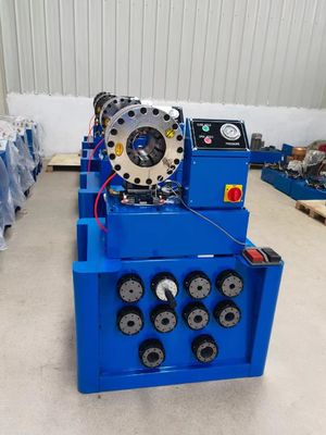 Un bon prix. Sertisseur de rabattement de durite du carburant 3KW de la machine 38MM de tuyau hydraulique rapide de changement en ligne