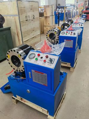 Un bon prix. machine hydraulique de rabattement de presse de tuyau de machine de tuyau de 220V 50HZ DX68 en ligne