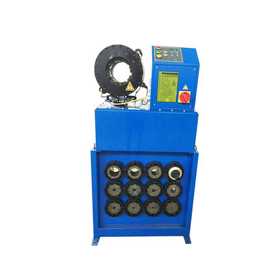 Un bon prix. machine hydraulique de fabricant de tuyau du sertisseur 6-38mm de presse du tuyau 300t avec l'établi et les outils rapides de changement en ligne