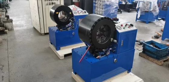Un bon prix. Tuyau hydraulique de presse de 6 pouces sertissant par replis ouverture de sertisseur de presse de tuyau de 4-150mm la grande en ligne