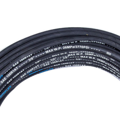 Un bon prix. La température chaude en caoutchouc synthétique flexible de fil d'acier du tuyau 1sn R1at en Amérique en ligne