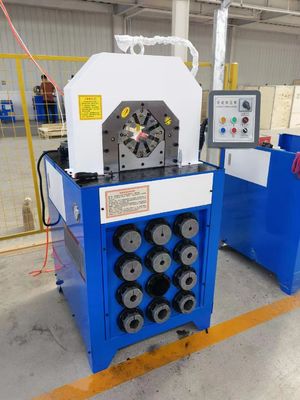 Un bon prix. presse à mouler hydraulique du tuyau 5.5kw contrôle de rabattement CBK-120 de bouton-poussoir de tuyau hydraulique de 3 pouces en ligne