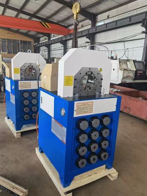 pouce intelligent hydraulique CBK-120 du système de contrôle 3 du tuyau 4kw de presse à mouler de tuyau de PLC 5.5kw