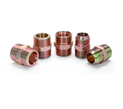 Un bon prix. 00400 embouts de durites hydrauliques d'acier inoxydable cuivrent les fins hydrauliques en laiton de tuyau d'olive de tuyau en ligne