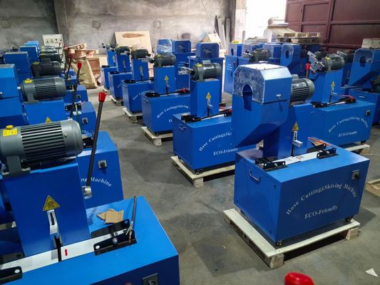Un bon prix. Fabrication de machines de découpe de tuyaux en caoutchouc de 850*600*1200 mm en ligne