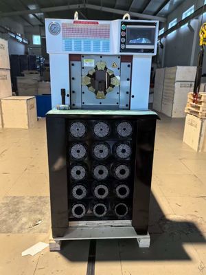 Un bon prix. 3 pouces 6-76 mm Modèle super épaisseur pour la grande pression 1250 kg Capacité machine de crimping de tuyau à courant alternatif pour la plage de crimping 6-76 mm en ligne
