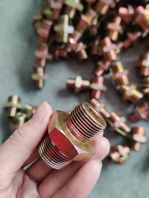Un bon prix. Chariot élévateur en acier au carbone réutilisable Adaptateur de fil personnalisé raccords de tuyaux hydrauliques raccords de ferrules de tuyaux hydrauliques en ligne