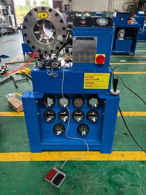 Un bon prix. Efficace et durable portable hydraulique de la tuyau de la pinceuse de la gamme de crimping 1/4-1.5 pouces 6-38mm électrique de la tuyau de la machine de crimping en ligne