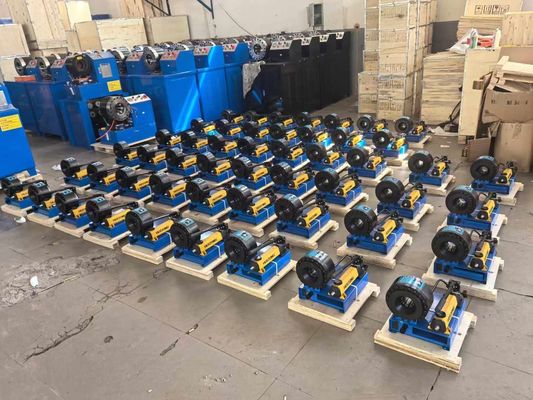 Un bon prix. 6-25mm 1 pouce machine de crimpage de tuyau manuel en ligne