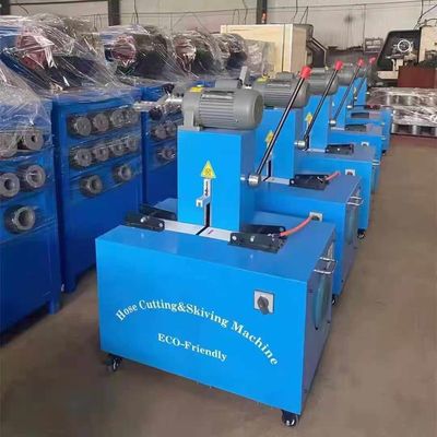 Un bon prix. Machine électrique de coupe de tuyau de 2 pouces 6-51mm 1/4 à 2 pouces et de skiving avec lame de caoutchouc en ligne