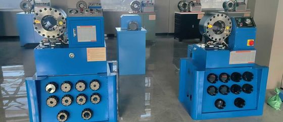 Machine de trempe de tuyau en acier inoxydable P38 Trempe à tuyau tressé haute précision 1,5 et 2 pouces avec support et outils de moulage de changement rapide