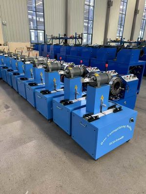 Un bon prix. Couleur bleue 2 fonctions électrique 2 pouces 6 couches machine de coupe de tuyau et skiving avec lame en ligne