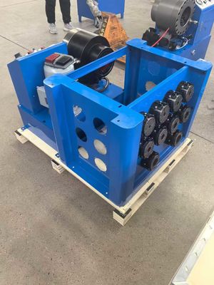 Couleur bleue polyvalente 1.5 et 2 pouces Portable Crèmeuse de tuyau hydraulique avec capacité de charge 275 kg
