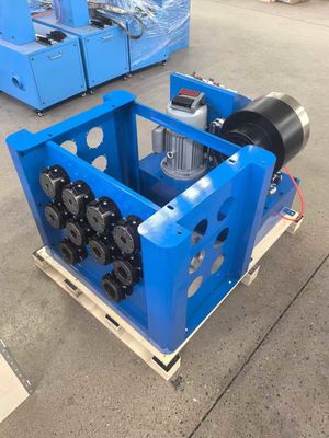 Un bon prix. 2 pouces et 1,5 pouces Couleur bleue Portable Hydraulique Pompe Crimping Machine Avec Rack Et Changement rapide outils de moule 6-38mm Pompe Swager en ligne