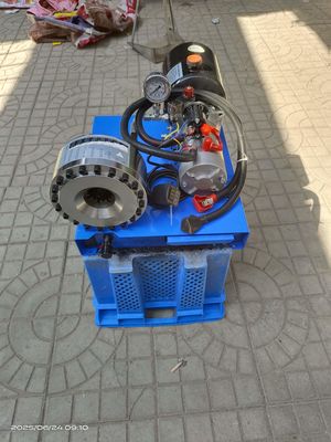 Un bon prix. 12V/24V 7 Die 1 pouce tressé tubes Crimper batterie entraînement hydraulique tuyau de tuyau Crimping machine/tube machine crimping 6-25mm en ligne