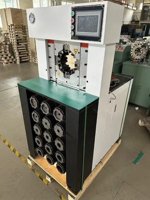 Un bon prix. Machine de crampage de tuyau hydraulique de 3 pouces avec 15 tubes 6-76mm contrôle PLC en ligne