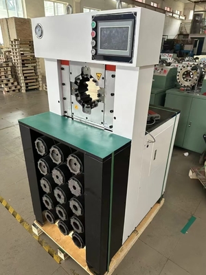 Un bon prix. Sertisseuse hydraulique pour tuyaux de 3 pouces 650T avec contrôle PLC en ligne