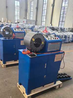 Un bon prix. 2 Inch Hydraulic Hose Crimping Machine with 10 Dies and 6-51mm Range for Wide Hose Applications en ligne