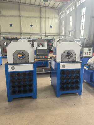 Un bon prix. 3 pouces machine de crimpage de tuyau hydraulique avec 15 ensembles de matrices libres et 1250 kg de poids pour les applications lourdes en ligne