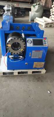 2.5 pouces Hydraulique Pompe Crimping Machine avec outil de moule de changement rapide et 10 matrices interchangeables pour le crimping polyvalent