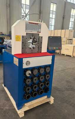 3 pouces 6-76 mm Hydraulique Pompe Crimping Machine avec 15 matériau et le changement rapide de la conception de moule pour une pression efficace de la tuyauterie