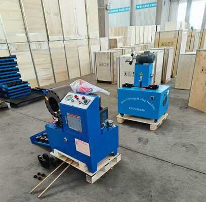 Un bon prix. Crimpeuse de tuyau hydraulique DX68 avec portée de crimpage de 6 à 51 mm 10 matrices et 200 pièces par heure en ligne