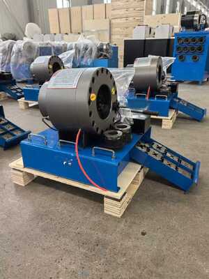 Un bon prix. Machine de frottement manuelle de tuyau à haut rendement 600T avec une plage de frottement de 6 à 51 mm pour les applications hydrauliques en ligne